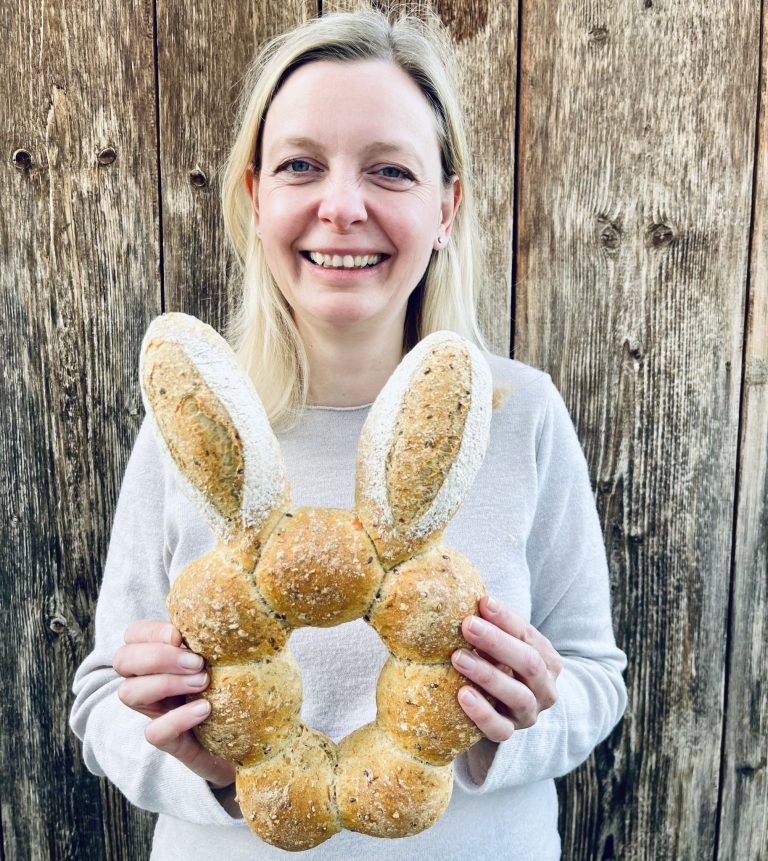 Backrezept Brötchen-Hase