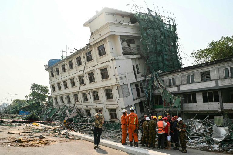 MYANMAR-THAILAND-EARTHQUAKE