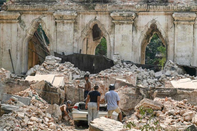 MYANMAR-THAILAND-EARTHQUAKE