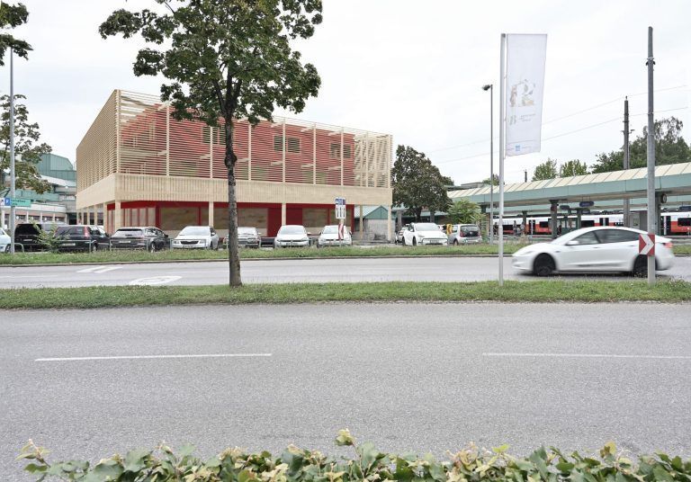 Bahnhof Bregenz, Ausweichgebäude