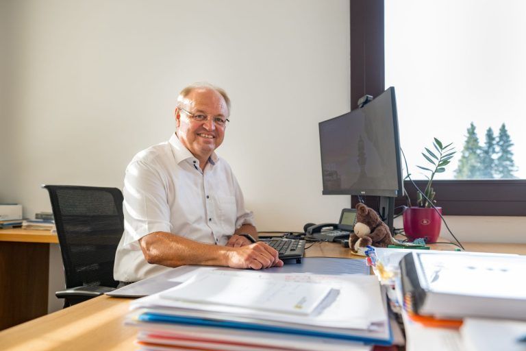 Bürgermeister Elmar Rhomberg ist zurück im Amt