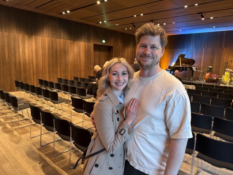 Désirée und Emanuel Moor genossen das Konzert