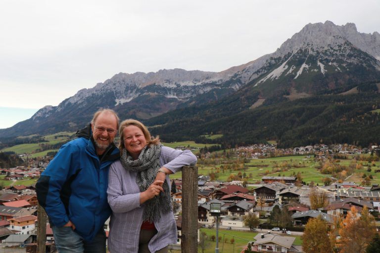 Walter und Susanne Elsner; Buchautoren; "Pilgern in Vorarlberg"