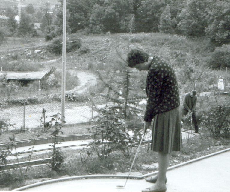 Minigolfanlage in Bludenz beim Schlosshotel