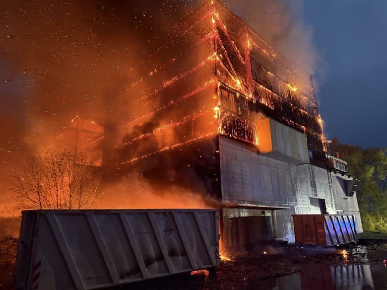 Brand bei Loacker Lustenau