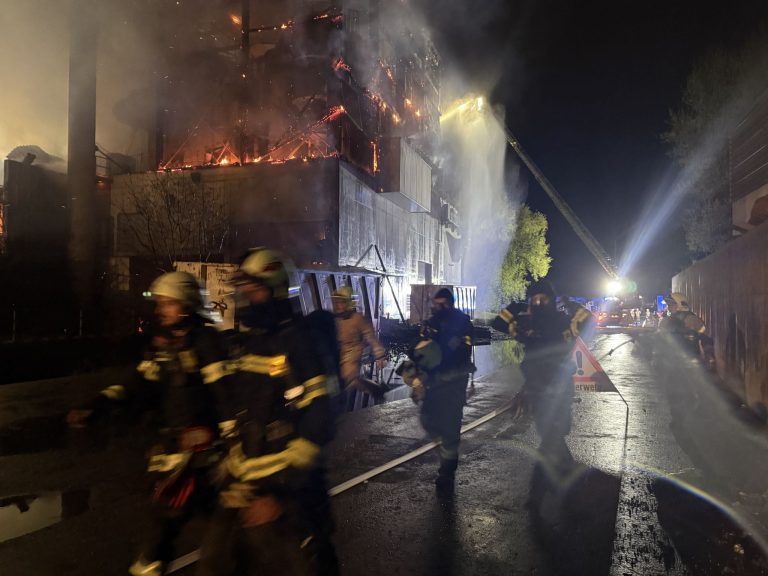 Brand bei Loacker Lustenau
