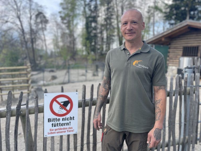 Wildpark, Probleme mit Fütterung, Müllablagerungen, Andreas Fink