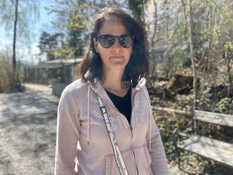 Wildpark Feldkirch, Fiorella Dosch (38) aus Graubünden