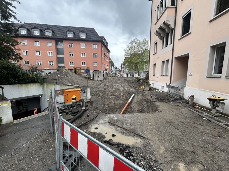 Montfortbrücke Neu, Baustand 04/2025