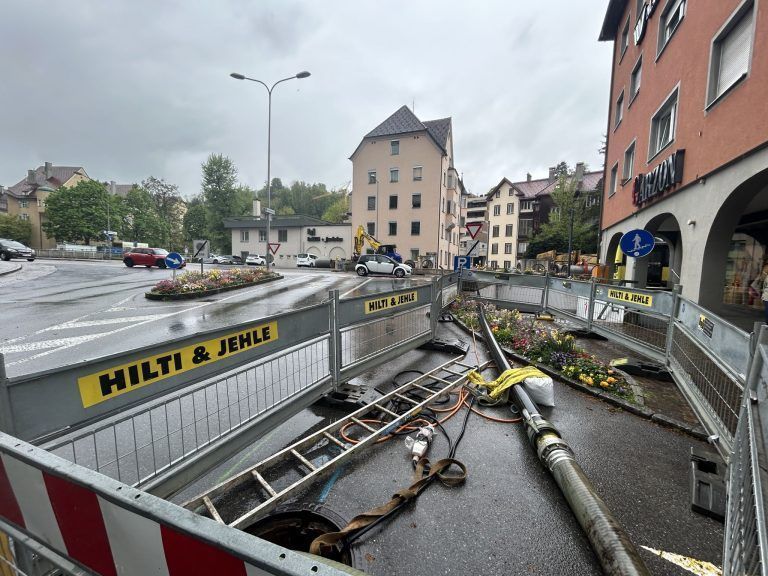 Montfortbrücke Neu, Baustand 04/2025