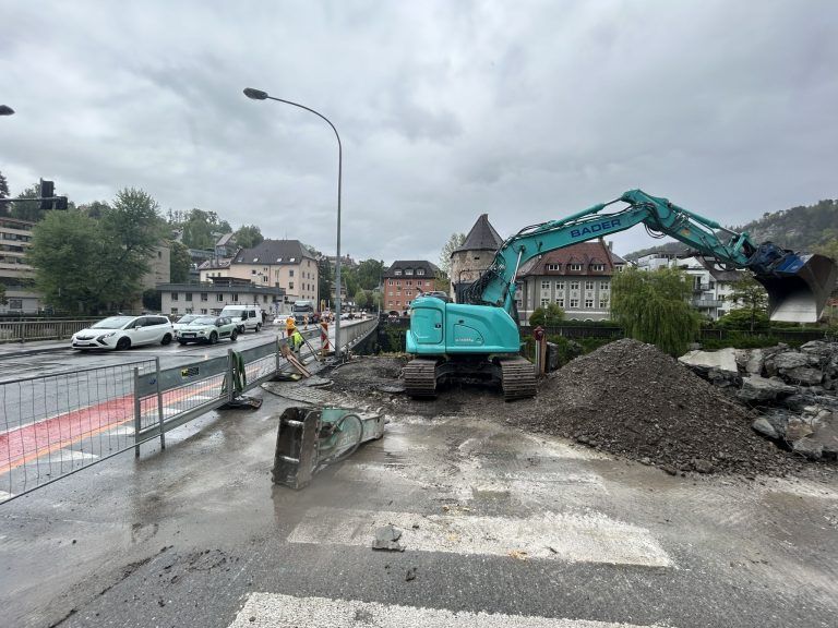 Montfortbrücke Neu, Baustand 04/2025