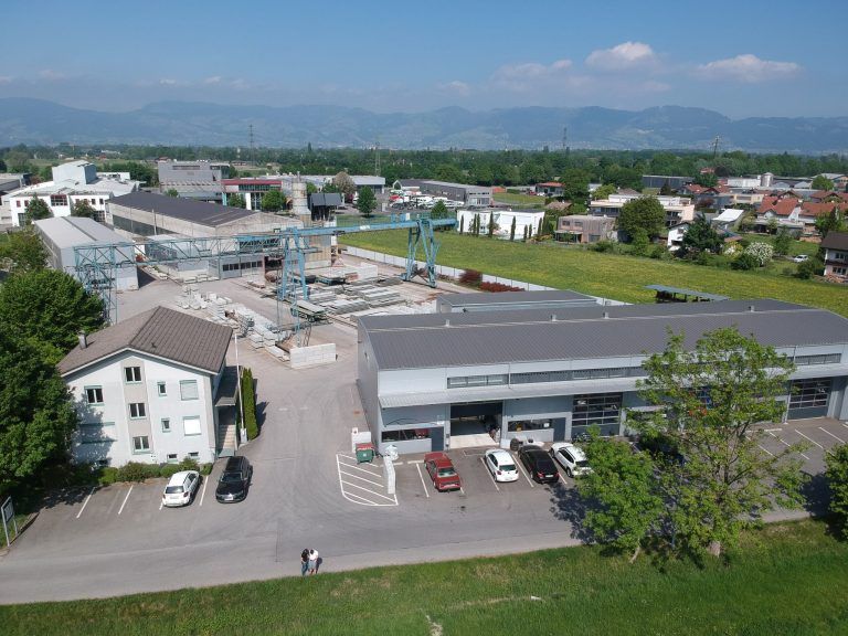 JOLO Betonfertigteile: Standort in Götzis