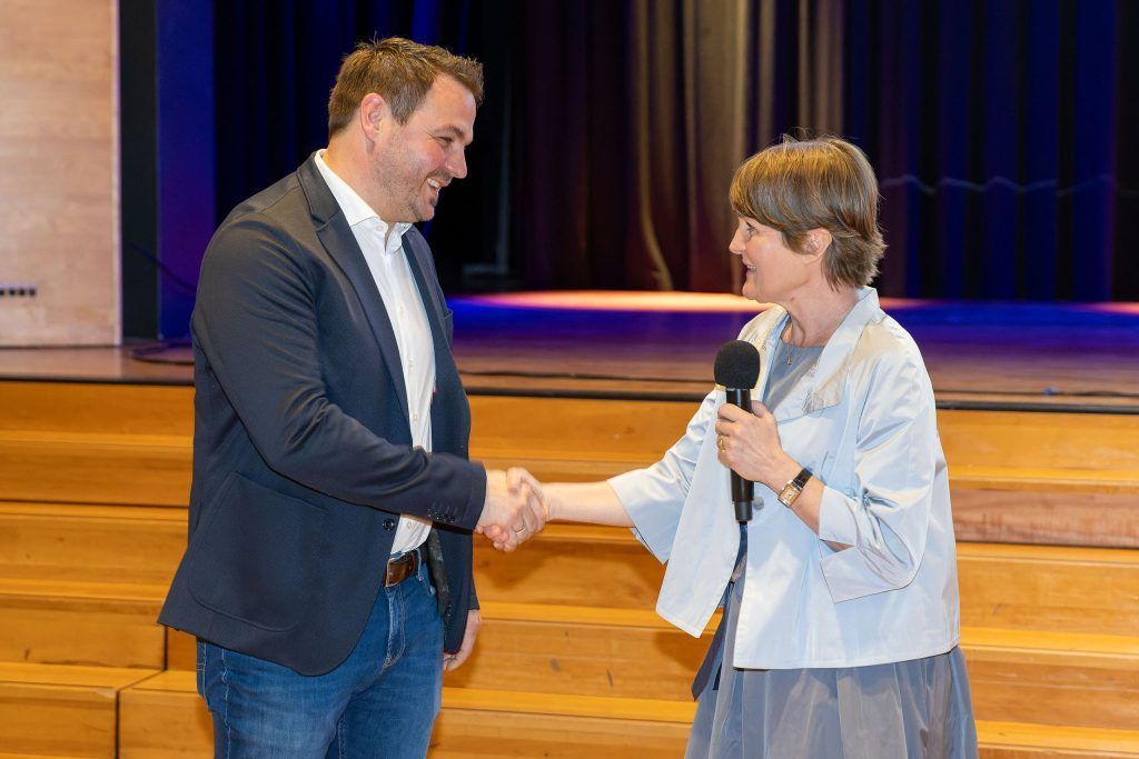 Neuer Vize für Wolfurts Bürgermeisterin Angelika Moosbrugger