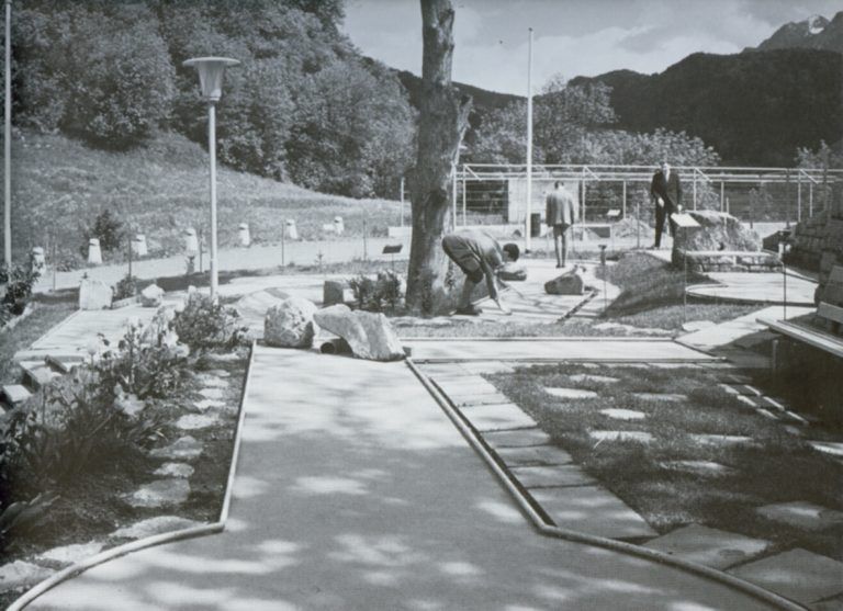 Minigolfanlage in Bludenz beim Schlosshotel