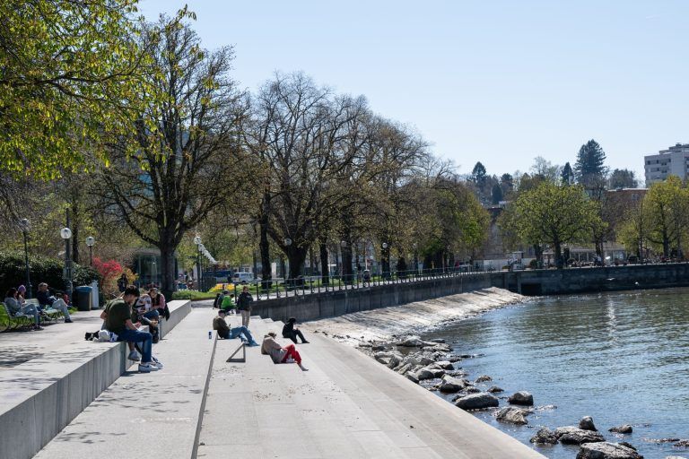 Niedriger Bodenseepegel