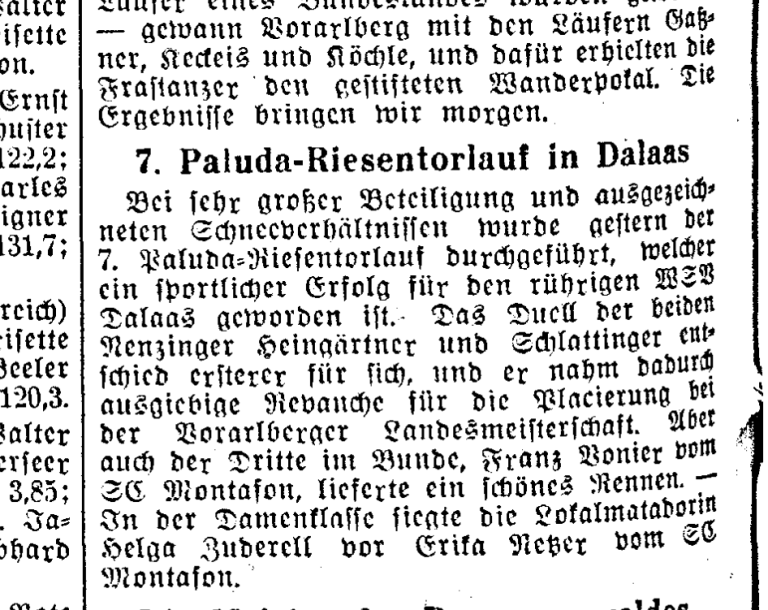 70 Jahre Paluda Skilift Teil 3