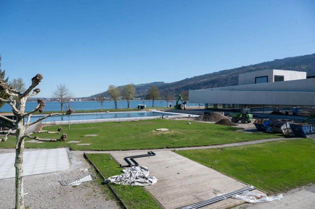 Neues Seebad in Bregenz: Die Eröffnung rückt näher