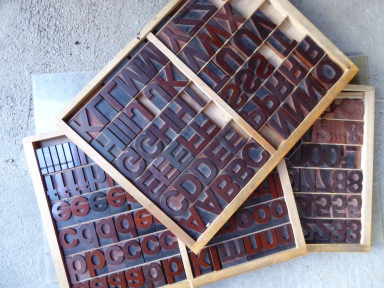Große Feier zu 625 Jahren Gutenberg : Original Holzsetzkästen und mehr können auf der Gutenberg-Feier begutachtet werden. (Foto: Privat)