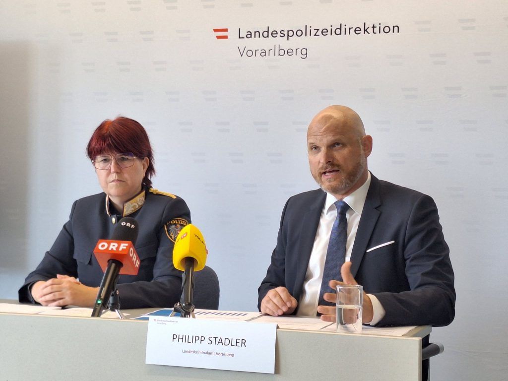 Vorarlbergs Polizei mit höchster Aufklärungsquote