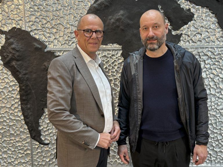 Bgm. Walter Gohm und Architekt Armin Pedevilla (BZ Frastanz Hofen)