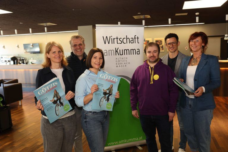 Caroline Bischofberger, Thomas Srrele, Rebecca Krockenberger, Marco Bettega, Markus Steurer und Nina Salkovic.