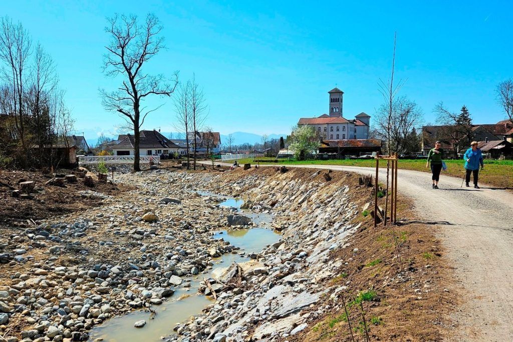 Hochwasserschutzprojekt Ruggbach  abgeschlossen