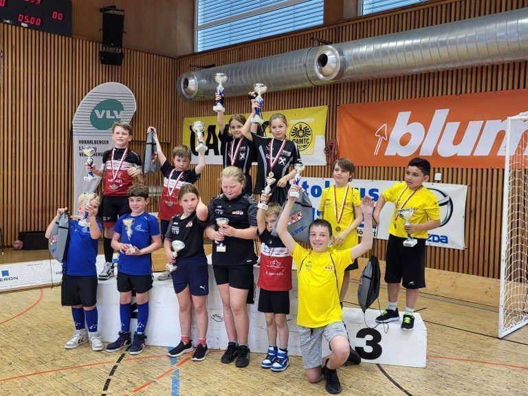 Dornbirns Radball-Nachwuchs glänzt in Höchst: Die Landesmeisterschaft wurde zur Erfolgssache für den RV Dornbirn.
