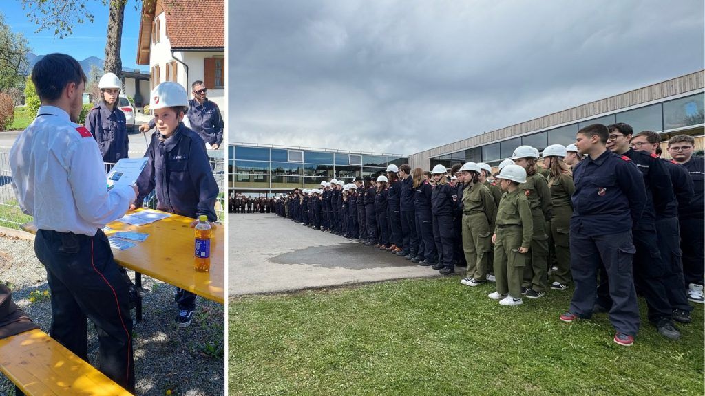 Feuerwehrjugend Feldkirch und Dornbirn zeigt Zukunftspotenzial beim Wissenstest