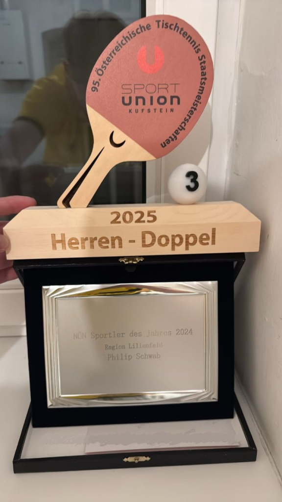 Überraschung! Dieser Vorarlberger schnappte sich ÖM-Medaille im Tischtennis