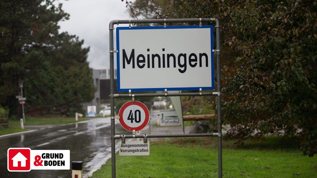 Wo ein Grundstück in Meiningen um 360.000 Euro verkauft wurde