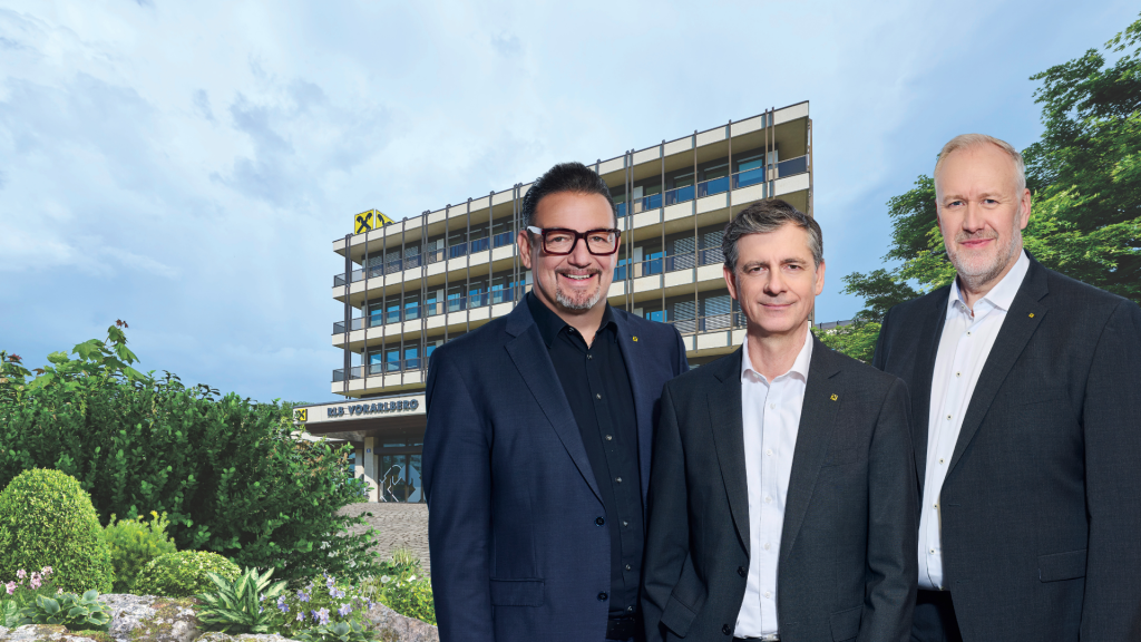 Sparen boomt, Kredite stagnieren: So lief 2024 für Raiffeisen Vorarlberg
