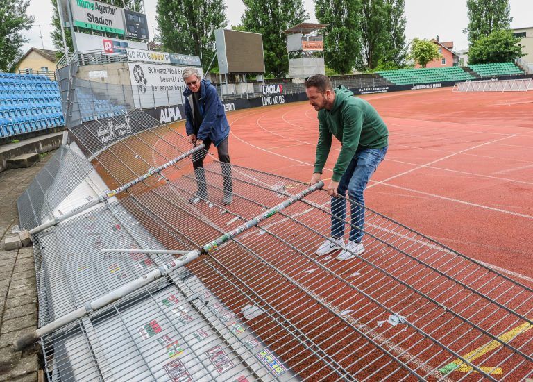 Das sagt Austria-Edelfan Albert Lingg zu den Verwüstungen im Bregenzer Stadion