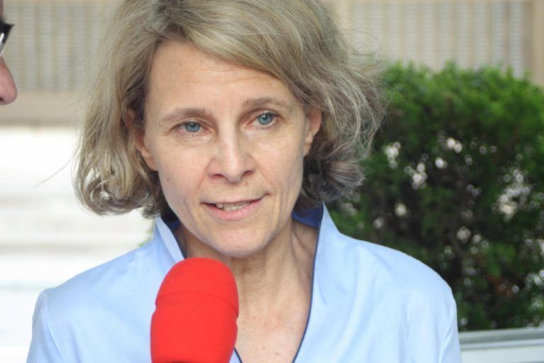 Spendenpapst Quadro Ernst knackt 100.000 Euro: Britta Schwarz von Debra Austria.