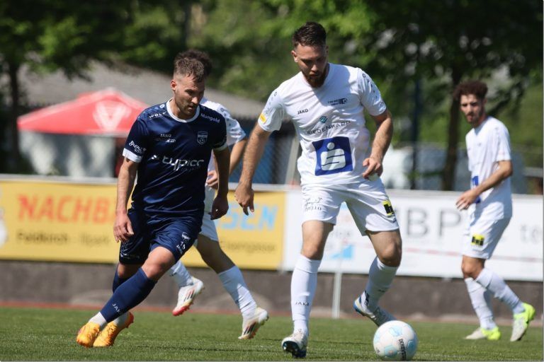 Yavuz Bal gelang ein Doppelpack und Feldkirch holt ein Punkt.