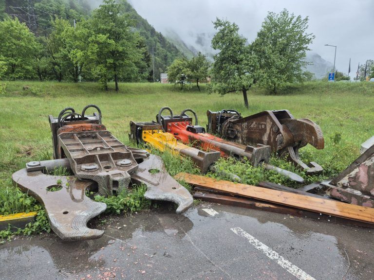 Baggerfahrer Carlos Gratt, Kessler bewegt's, Bertsch-Areal, Abriss, Abbrucharbeiten