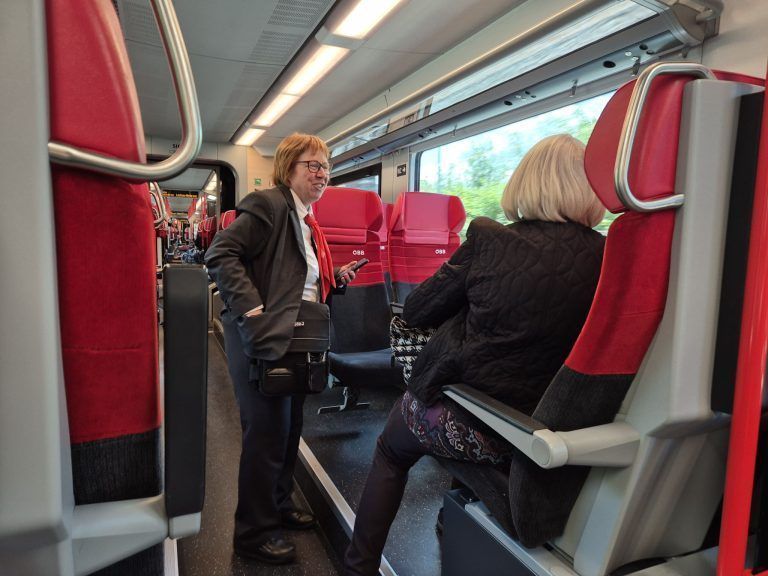 Gerda Rauch, Zugführerin, ÖBB