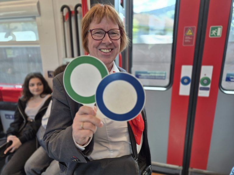 Gerda Rauch, Zugführerin, ÖBB