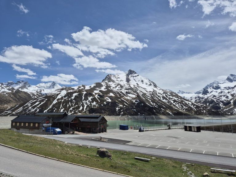 Stauseewärter Christian Salcher und Patrick Märk, Silvretta-Stausee