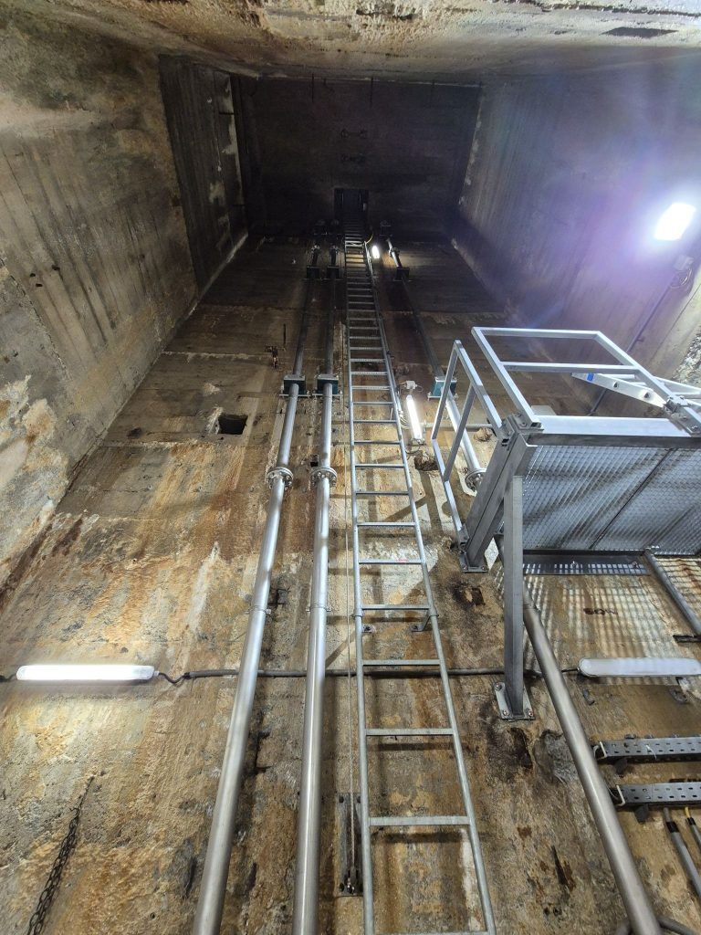 Stauseewärter Christian Salcher und Patrick Märk, Silvretta-Stausee