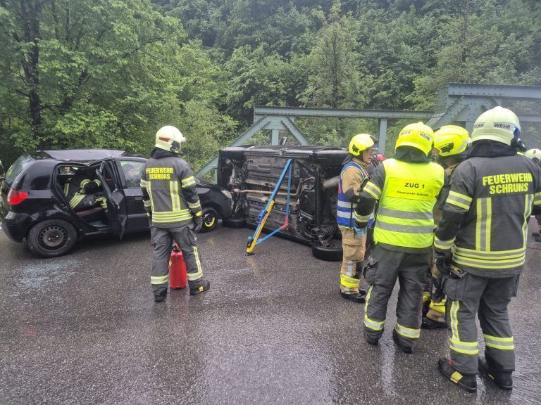 Großübung, Einsatzkräfte, Kaltenbrunnen, Gantschier, Feuerwehr, Rotes Kreuz, MBS