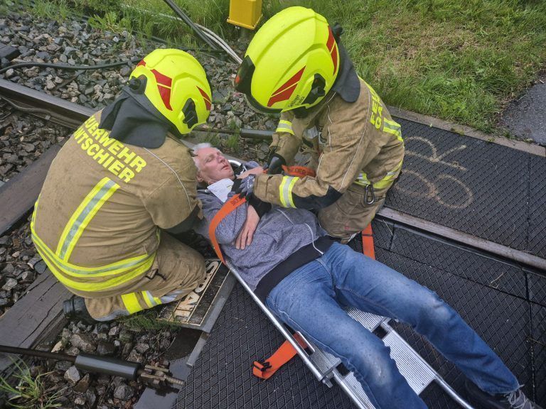 Großübung, Einsatzkräfte, Kaltenbrunnen, Gantschier, Feuerwehr, Rotes Kreuz, MBS