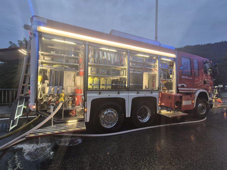 Großübung, Einsatzkräfte, Kaltenbrunnen, Gantschier, Feuerwehr, Rotes Kreuz, MBS