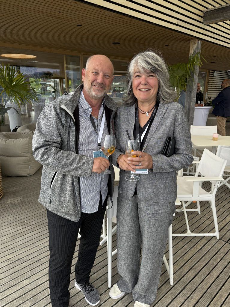 Renate Steurer und Unternehmensberater Norbert Rädler