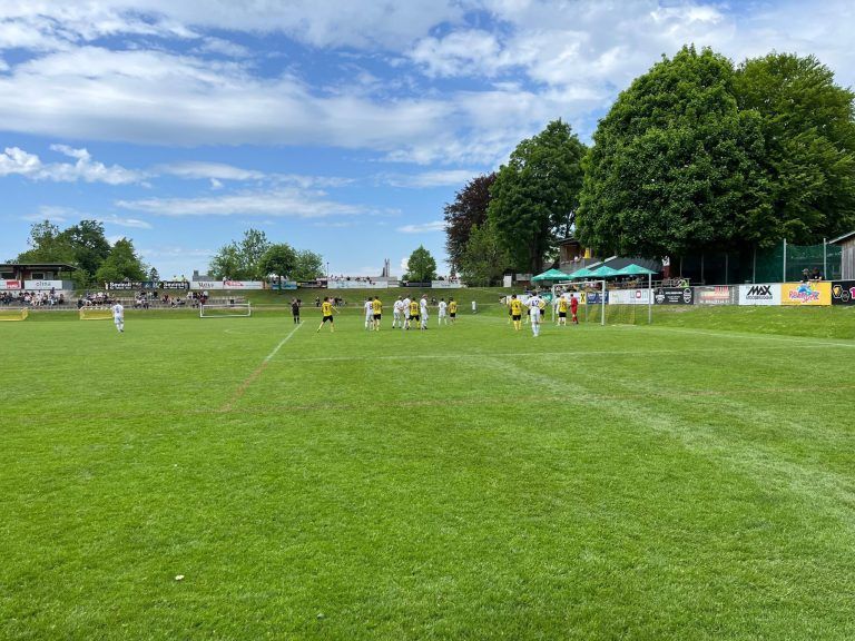 Torreicher Nachmittag im Höchster Rheinaustadion: Der FC Höchst unterlag dem SV Frastanz daheim mit 0:4.