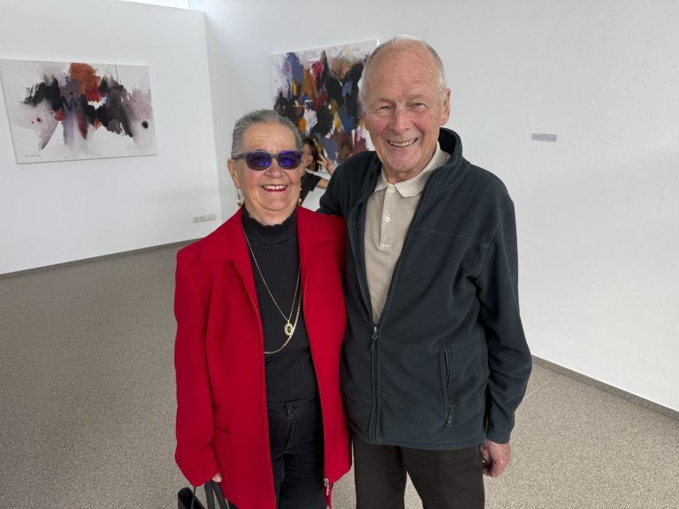 Kunstgänger Rosilde und Manfred Böhler