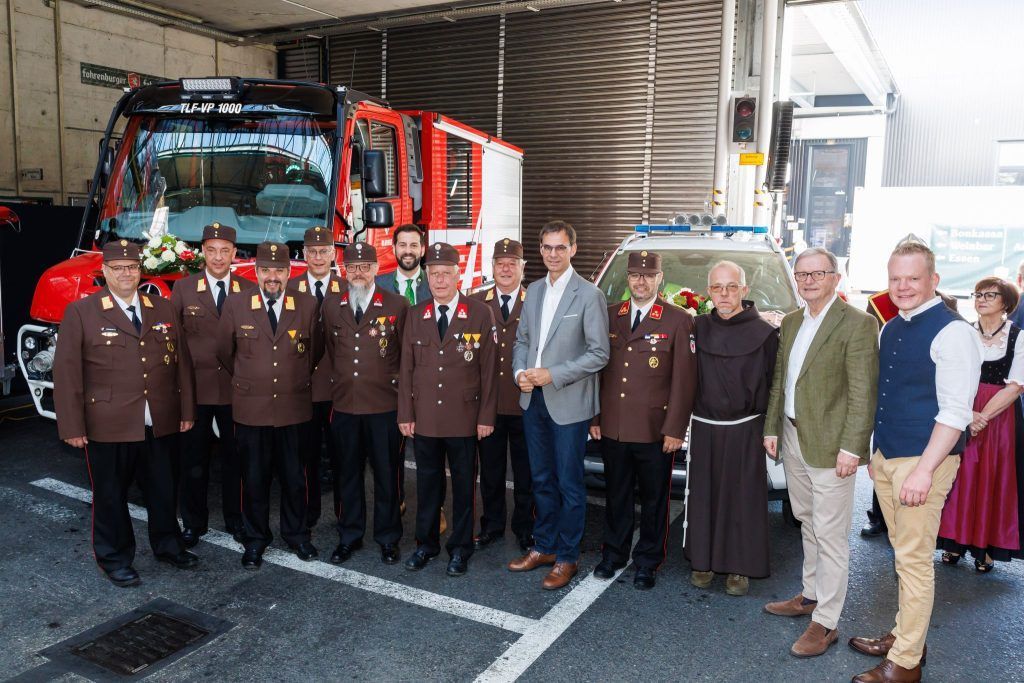 Brauereifest mit Fahrzeugsegnungen