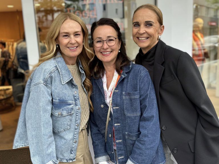 Modischer Sommerauftakt: Modebewußt: Petra Skergeth, Reingard Kräutler und Sabine Gschossmann.