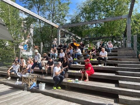 Der Kultursteg Walgau ist wieder in Bludenz &#8211; ganz ohne festgelegtes Bühnenprogramm