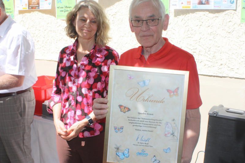 Spendenpapst Quadro Ernst knackt 100.000 Euro