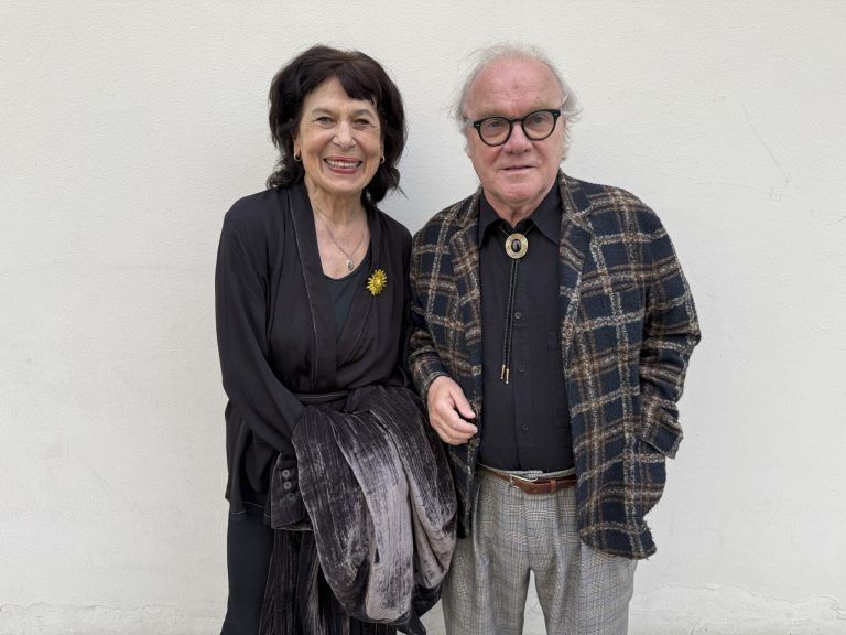 Autorin Monika Helfer und _Matou_ Schöpfer MIchael Köhlmeier